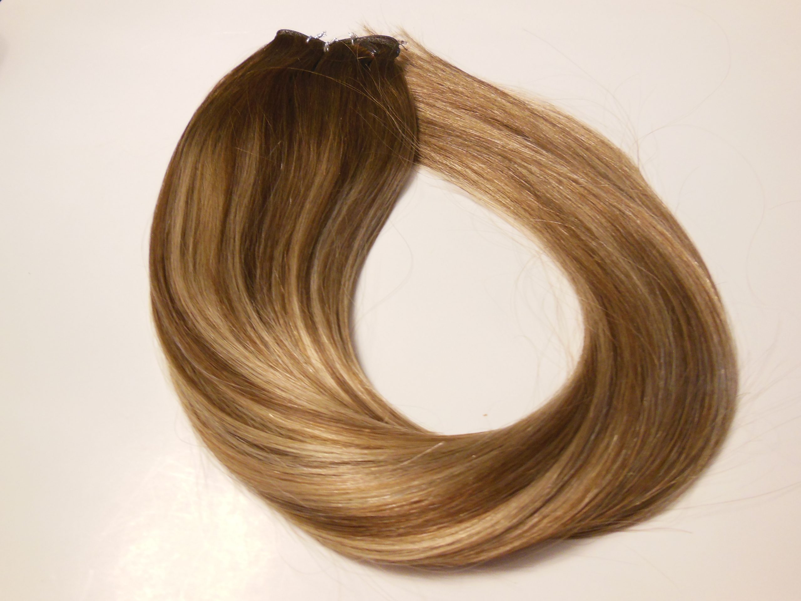 4. "Curly Blonde Hair Weft" by Hair Extensions.com - wide 1